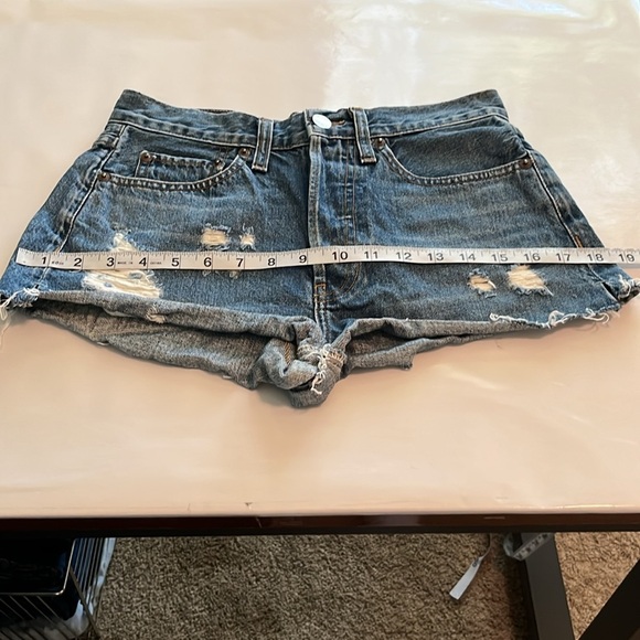 Re/Done Originals High Rise Shorts Size 26 - Picture 5 of 16